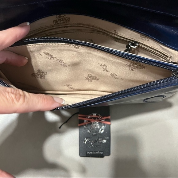 ROSY ROSE Genuine Leather Shoulder / Crossbody Purse - Picture 7 of 9